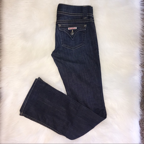 HUDSON Bootcut Dark Wash Jeans LONG - Picture 2 of 7